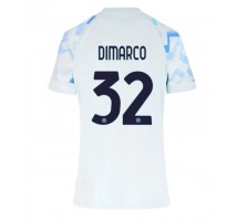 Inter Milan Federico Dimarco #32 Koszulka Wyjazdowa damskie 2025-26 Krótki Rękaw